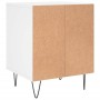 Mesita de noche madera contrachapada blanco 40x35x50 cm de , Mesitas de noche - Ref: Foro24-830716, Precio: 34,27 €, Descuent...
