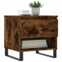 Mesa de centro madera de ingeniería roble ahumado 50x46x50 cm de , Mesas de centro - Ref: Foro24-830934, Precio: 40,64 €, Des...