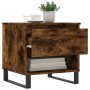 Mesa de centro madera de ingeniería roble ahumado 50x46x50 cm de , Mesas de centro - Ref: Foro24-830934, Precio: 40,64 €, Des...