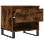 Mesa de centro madera de ingeniería roble ahumado 50x46x50 cm de , Mesas de centro - Ref: Foro24-830934, Precio: 40,64 €, Des...