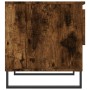 Mesa de centro madera de ingeniería roble ahumado 50x46x50 cm de , Mesas de centro - Ref: Foro24-830934, Precio: 40,64 €, Des...