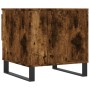 Mesa de centro madera de ingeniería roble ahumado 50x46x50 cm de , Mesas de centro - Ref: Foro24-830934, Precio: 40,64 €, Des...