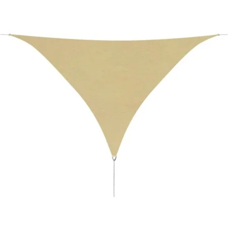 Triangular sail awning beige Oxford fabric 5x5x5 m by vidaXL, Umbrellas - Ref: Foro24-42296, Price: 48,42 €, Discount: %
