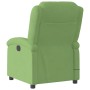 Sillón reclinable de masaje eléctrico terciopelo verde claro en Sillones | Comprar online en Foru.es
