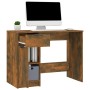 Escritorio madera contrachapada roble ahumado 100x50x75 cm de , Escritorios - Ref: Foro24-817126, Precio: 87,64 €, Descuento: %