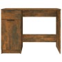 Escritorio madera contrachapada roble ahumado 100x50x75 cm de , Escritorios - Ref: Foro24-817126, Precio: 87,64 €, Descuento: %