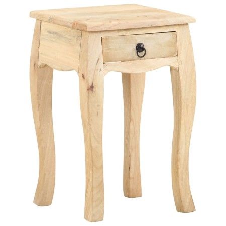 Mesita de noche de madera maciza de mango 28x28x46 cm de vidaXL, Mesitas de noche - Ref: Foro24-321708, Precio: 90,68 €, Desc...
