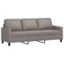 Juego de sofás con cojines 3 piezas tela gris taupe de , Sofás - Ref: Foro24-3201475, Precio: 543,31 €, Descuento: %