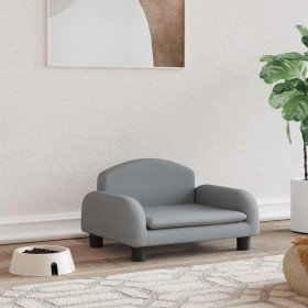 Cama para perros de tela gris claro 50x40x30 cm en Camas para perros | Comprar online en Foru.es