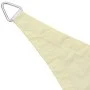Toldo de vela triangular tela Oxford color crema 5x5x5 m de vidaXL, Sombrillas - Ref: Foro24-42301, Precio: 52,91 €, Descuent...