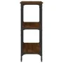 Mesa consola madera de ingeniería marrón roble 100x29x75 cm de , Mesas auxiliares - Ref: Foro24-834104, Precio: 53,13 €, Desc...