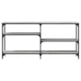 Mesa consola madera de ingeniería gris Sonoma 160x29x75 cm de , Mesas auxiliares - Ref: Foro24-834088, Precio: 72,99 €, Descu...