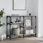 Mesa consola madera de ingeniería gris Sonoma 102x29x75 cm de , Mesas auxiliares - Ref: Foro24-834083, Precio: 58,06 €, Descu...