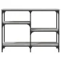 Mesa consola madera de ingeniería gris Sonoma 102x29x75 cm de , Mesas auxiliares - Ref: Foro24-834083, Precio: 58,06 €, Descu...