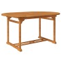 Set de comedor de jardín 7 piezas madera maciza de acacia de vidaXL, Conjuntos de jardín - Ref: Foro24-41814, Precio: 676,11 ...