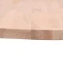 Round solid beech wood board Ø80x2.5 cm by , Table tops - Ref: Foro24-355918, Price: 88,17 €, Discount: %