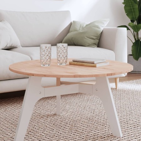 Tablero redondo de madera maciza de haya Ø80x1,5cm de , Tableros para mesas - Ref: Foro24-355911, Precio: 84,76 €, Descuento: %