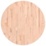 Tablero redondo de madera maciza de haya Ø80x1,5cm de , Tableros para mesas - Ref: Foro24-355911, Precio: 84,76 €, Descuento: %