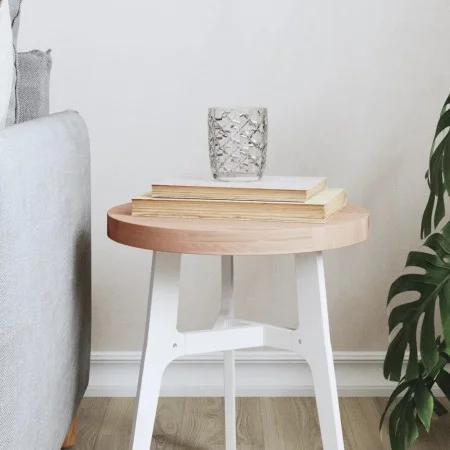 Round solid beech wood board Ø30x2.5 cm by , Table tops - Ref: Foro24-355913, Price: 19,80 €, Discount: %