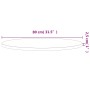 Tablero redondo de madera maciza de haya Ø80x2,5 cm de , Tableros para mesas - Ref: Foro24-355939, Precio: 120,65 €, Descuent...
