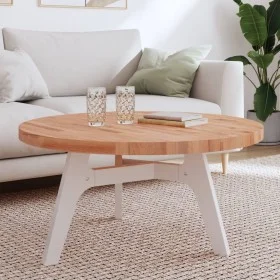 Round solid beech wood board Ø90x4 cm by , Table tops - Ref: Foro24-355947, Price: 176,45 €, Discount: %