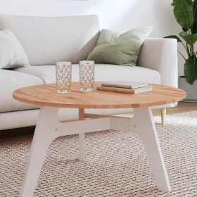 Tablero redondo de madera maciza de haya Ø80x1,5cm de , Tableros para mesas - Ref: Foro24-355932, Precio: 68,76 €, Descuento: %