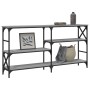 Mesa consola madera de ingeniería gris Sonoma 150x29x76,5 cm de , Mesas auxiliares - Ref: Foro24-835472, Precio: 70,36 €, Des...
