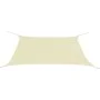 Toldo de vela rectangular tela Oxford color crema 2x4 m de vidaXL, Sombrillas - Ref: Foro24-42298, Precio: 29,89 €, Descuento: %