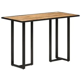 Solid mango wood dining table 110x55x75.5 cm by , Kitchen and dining tables - Ref: Foro24-353800, Price: 131,39 €, Discount: %