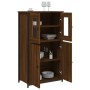 Aparador alto madera contrachapada roble marrón 62x32x106,5 cm de , Aparadores - Ref: Foro24-834209, Precio: 99,16 €, Descuen...