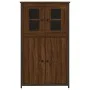 Aparador alto madera contrachapada roble marrón 62x32x106,5 cm de , Aparadores - Ref: Foro24-834209, Precio: 97,63 €, Descuen...