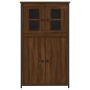 Aparador alto madera contrachapada roble marrón 62x32x106,5 cm de , Aparadores - Ref: Foro24-834209, Precio: 99,16 €, Descuen...