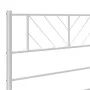 White metal headboard 200 cm by , Headboards and footboards - Ref: Foro24-372266, Price: 32,14 €, Discount: %