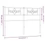 Kopfteil aus weißem Metall, 150 cm von , Kopf- und Fußteile - Ref: Foro24-355350, Preis: 33,65 €, Rabatt: %