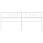 Kopfteil aus weißem Metall, 180 cm von , Kopf- und Fußteile - Ref: Foro24-355352, Preis: 34,53 €, Rabatt: %