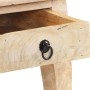 Mesita de noche de madera maciza de mango 28x28x46 cm de vidaXL, Mesitas de noche - Ref: Foro24-321708, Precio: 90,68 €, Desc...