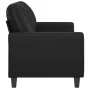 2-seater sofa in black synthetic leather 120 cm by , Sofas - Ref: Foro24-359132, Price: 197,00 €, Discount: %