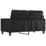 2-seater sofa in black synthetic leather 120 cm by , Sofas - Ref: Foro24-359132, Price: 197,00 €, Discount: %