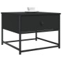 Mesa de centro madera de ingeniería negra 51x51x40 cm de , Mesas de centro - Ref: Foro24-833975, Precio: 40,27 €, Descuento: %