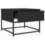 Mesa de centro madera de ingeniería negra 51x51x40 cm de , Mesas de centro - Ref: Foro24-833975, Precio: 39,77 €, Descuento: %