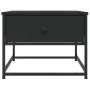 Mesa de centro madera de ingeniería negra 51x51x40 cm de , Mesas de centro - Ref: Foro24-833975, Precio: 39,77 €, Descuento: %