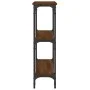 Oak brown engineered wood console table 100x22.5x75 cm by , Side tables - Ref: Foro24-834029, Price: 49,34 €, Discount: %