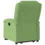 Sillón reclinable elevable terciopelo verde claro en Sillones | Comprar online en Foru.es