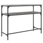 Mesa consola madera de ingeniería gris Sonoma 100x35,5x75 cm de , Mesas auxiliares - Ref: Foro24-834048, Precio: 50,00 €, Des...