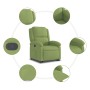 Sillón reclinable elevable terciopelo verde claro en Sillones | Comprar online en Foru.es