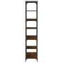 Estantería madera de ingeniería acero roble marrón 91x36x176 cm de , Librerías y estanterías - Ref: Foro24-835418, Precio: 68...