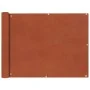 Toldo para balcón tela oxford 90x400 cm terracota de vidaXL, Sombrillas - Ref: Foro24-42330, Precio: 20,99 €, Descuento: %