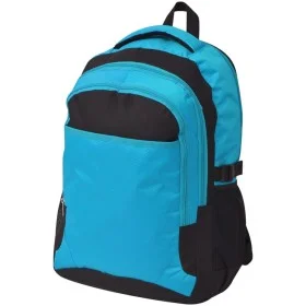 Mochila escolar negra y azul 40 l de vidaXL, Mochilas - Ref: Foro24-91112, Precio: 32,11 €, Descuento: %
