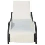 Liege mit schwarzem synthetischem Rattankissen von vidaXL, Liegen - Ref: Foro24-41975, Preis: 211,01 €, Rabatt: %