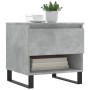 Mesa de centro madera de ingeniería gris hormigón 50x46x50 cm de , Mesas de centro - Ref: Foro24-830932, Precio: 45,15 €, Des...